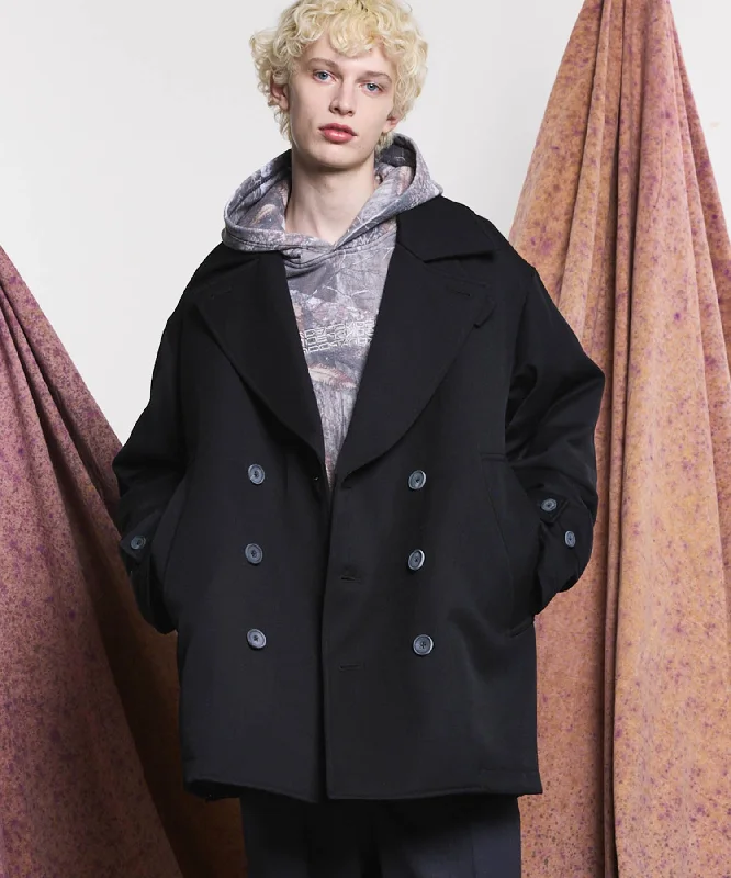 【Italian Dead Stock Fabric】Prime-Over Pea Coat