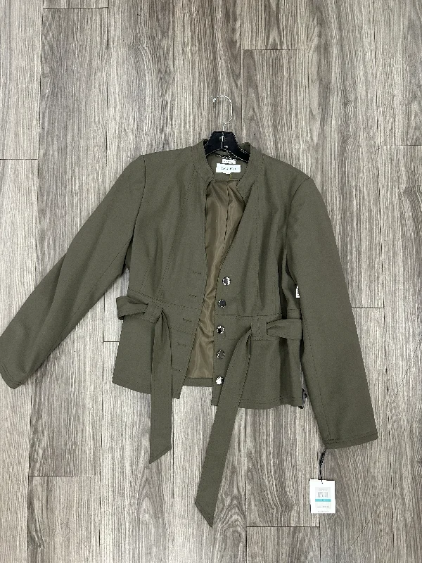 Jacket Other By Calvin Klein In Sage, Size: 16