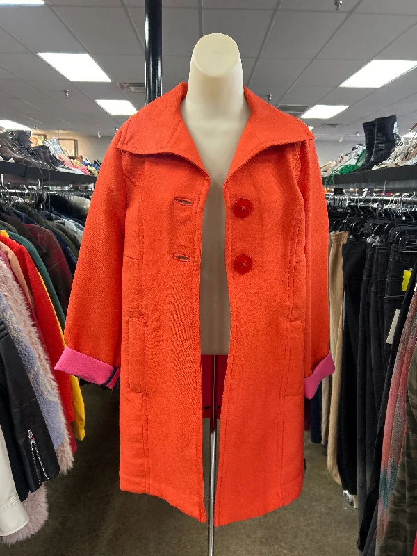 Jacket Other By Anthropologie In Orange, Size: Xs