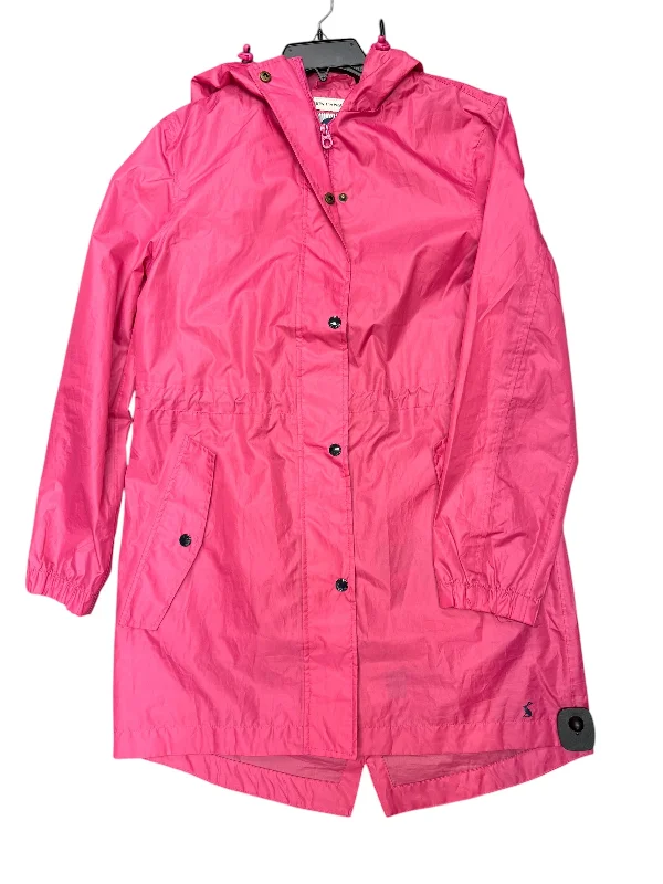 Jacket Windbreaker By Joules In Pink, Size: S