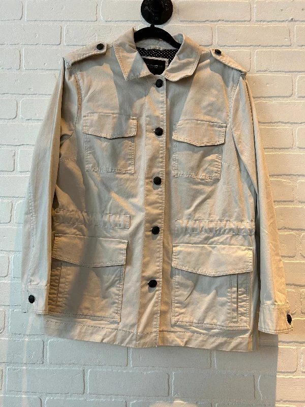 Jacket Other By Banana Republic In Beige, Size: L