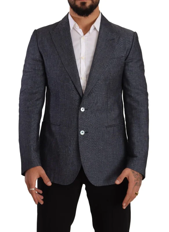 Dolce & Gabbana Elegant Slim Fit Two-Button  Men's Blazer