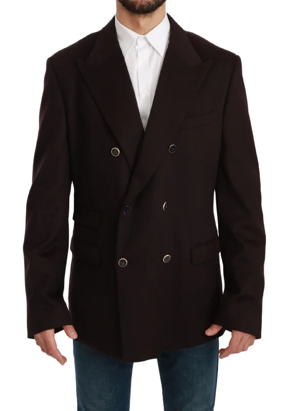 Dolce & Gabbana Elegant  Taormina Cashmere Men's Blazer