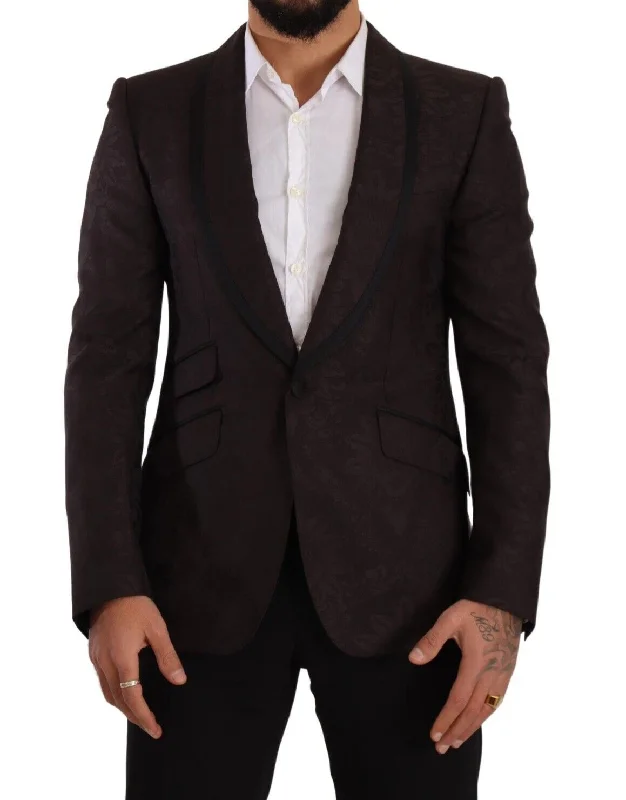 Dolce & Gabbana Sicilian Elegance Single-Breasted Men's Blazer